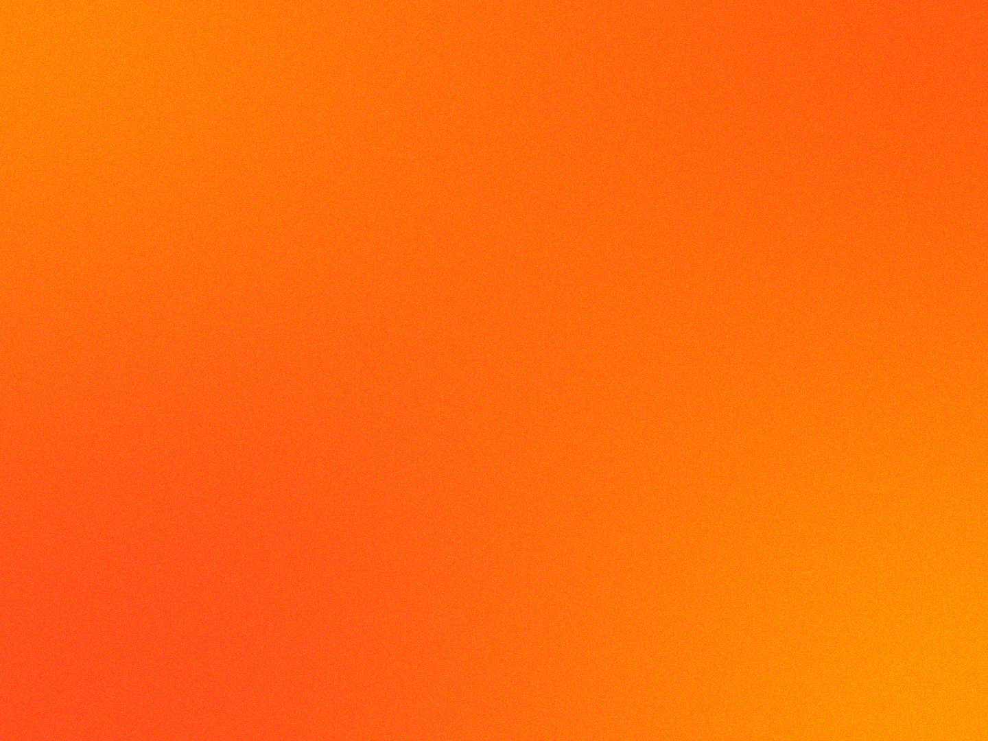 Orange Gradient Grainy
